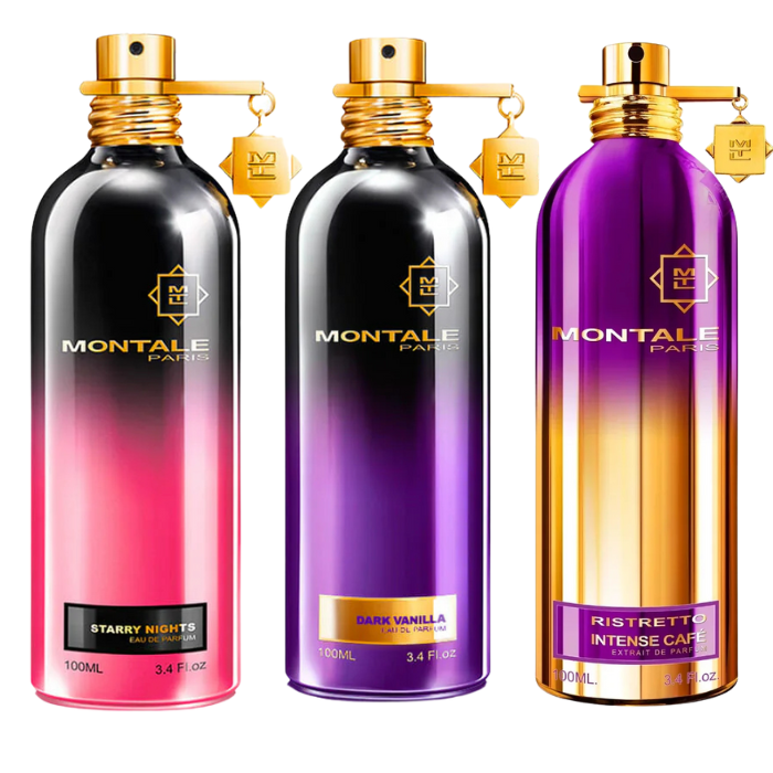 Montale Discovery Sample Set - Starry Nights, Ristretto Intense Café & Dark Vanilla
