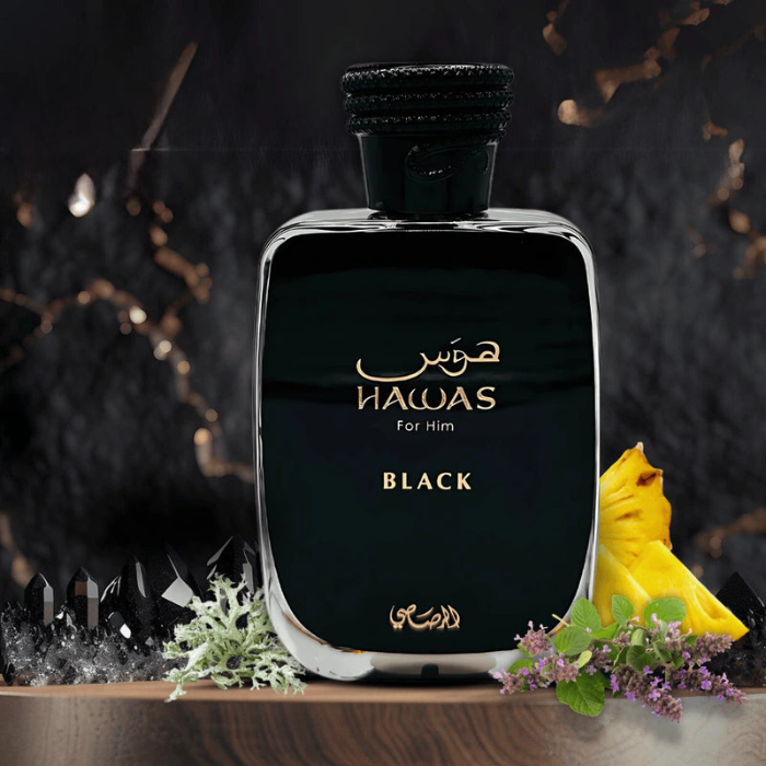 Rasasi Hawas Black Sample Size - Eau de Parfum