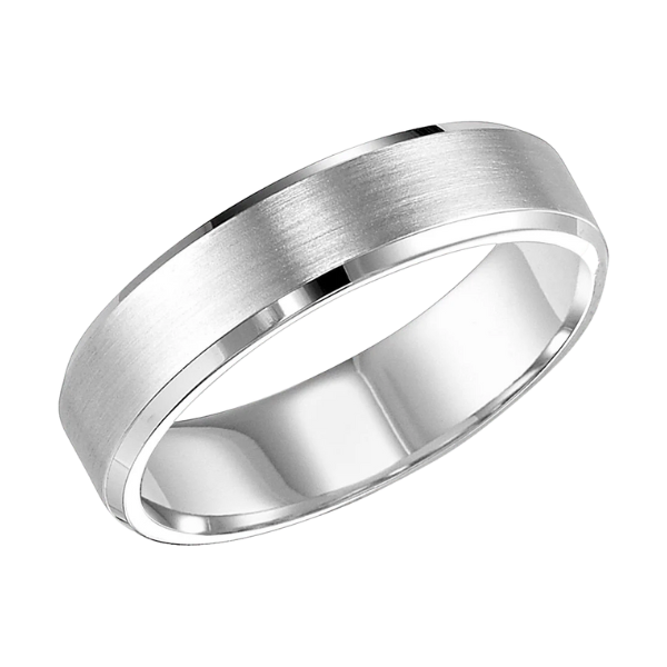 Men’s Gold Band Ring – 18K Gold Stainless Steel | Minimalist Wedding Style