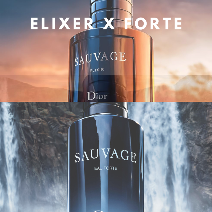 DIOR SAUVAGE FORTE X ELIXER LAYERING COMBO